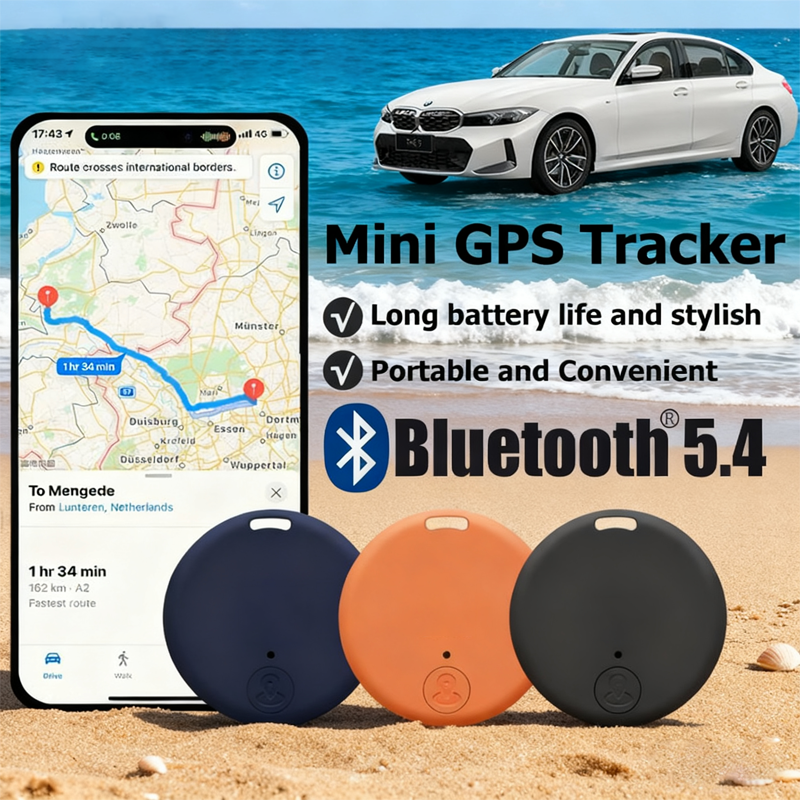Мини GPS трекер Bluetooth 5,4 анти-потерянное мини-устройство домашнее животное детская сумка кошелек отслеживание для IOS Android умный искатель локатор