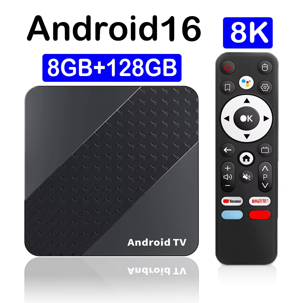 YOZHIXU Smart TV Box X10 RK3518 Android 16 Streaming Media Player Quad Core Cortex A53 Ram 4GB 8GB Rom 64GB 128GB Set Top Box