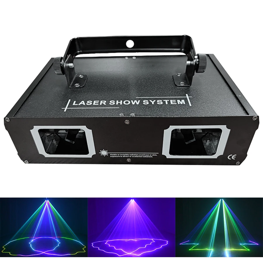 Chang Tourists-Projecteur Laser Scanner de Ligne de Faisceau RVB, Lentille DmxorgConvient pour Chang Dj, ix, Mariage, Bar, Lumière de Scène