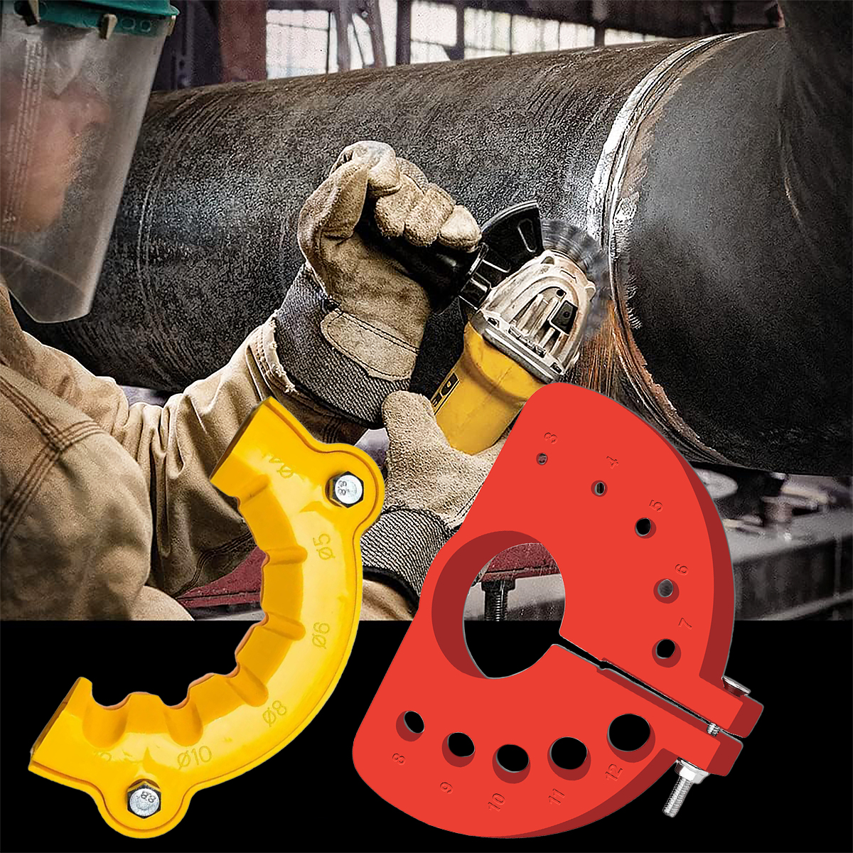 Punta da trapano multifunzionale, affilatrice per coltelli per perforazione a percussione elettrica, utensile multiuso per smerigliatura angolare