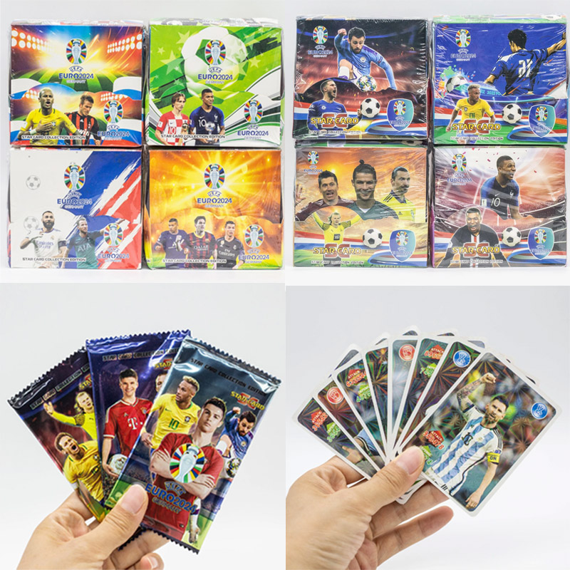 Карты с футбольной звездой FIFA 2024, коллекция Pure Soccer Limited, торговая карточка Flash Shining Card TCG, настольная игра, коллекция для фанатов, подарки для детей
