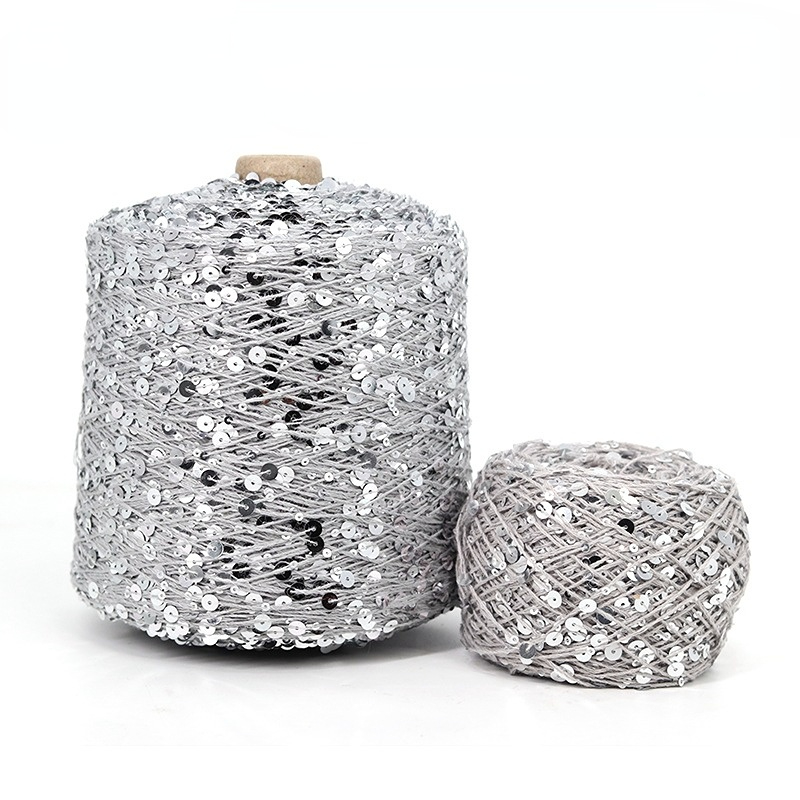 50g/bola 49 cores tira dourada lantejoulas fio brilho glitter fios tricô lurex crochê camisola artesanato saco diy