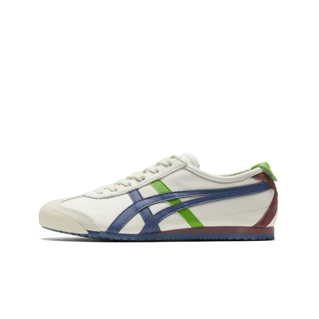 Asics Onitsuka Tiger MEXICO 66 Slip-on Running Shoes for Men and Women Classic Leather Sneakers