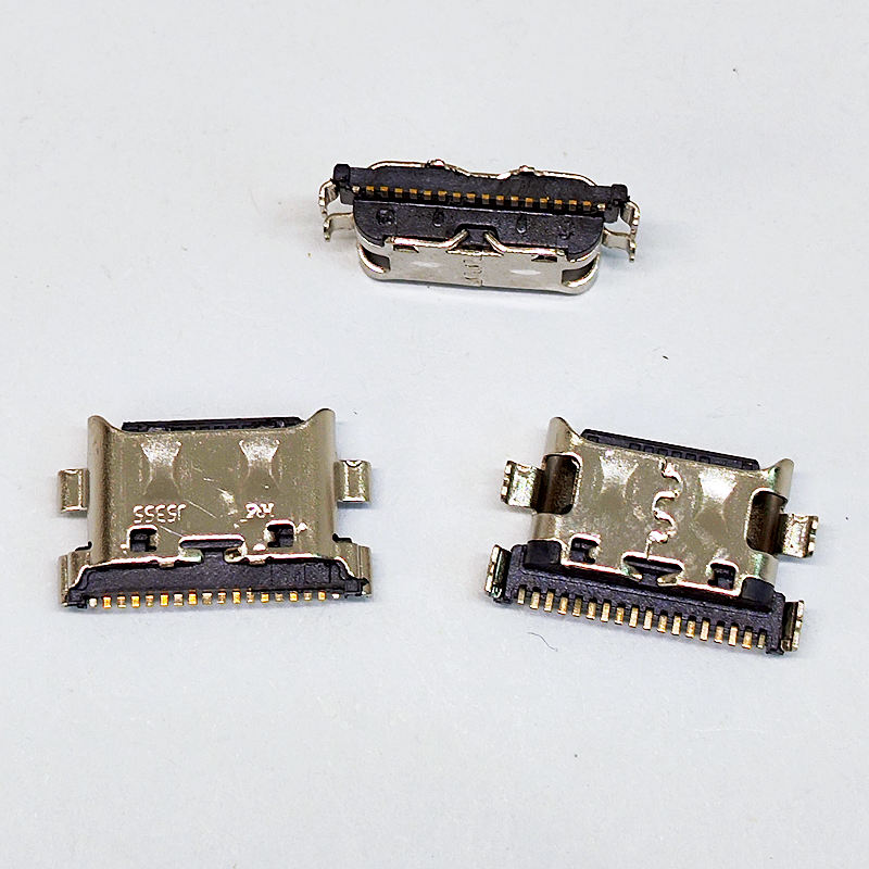 100 Uds puerto de carga USB enchufe para Samsung A12 A20 A22 A21S A30S A31 A32 A40S A41 A50S A51 A60 A70S conector de cargador 18 pines