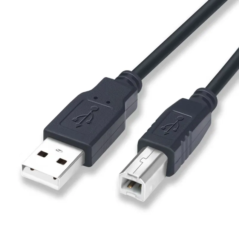 Cable USB macho de alta velocidad 2,0 A B para impresora Canon Brother, Samsung, Hp, Epson, 1m, 1,5 m