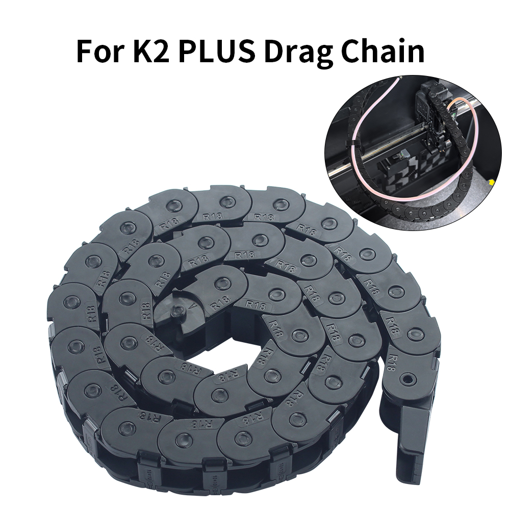 ลากสําหรับ Creality K2 Plus เปิดลากโซ่สะพานประเภทสาย Carrier 3D เครื่องพิมพ์อัพเกรดสําหรับ K2 Plus
