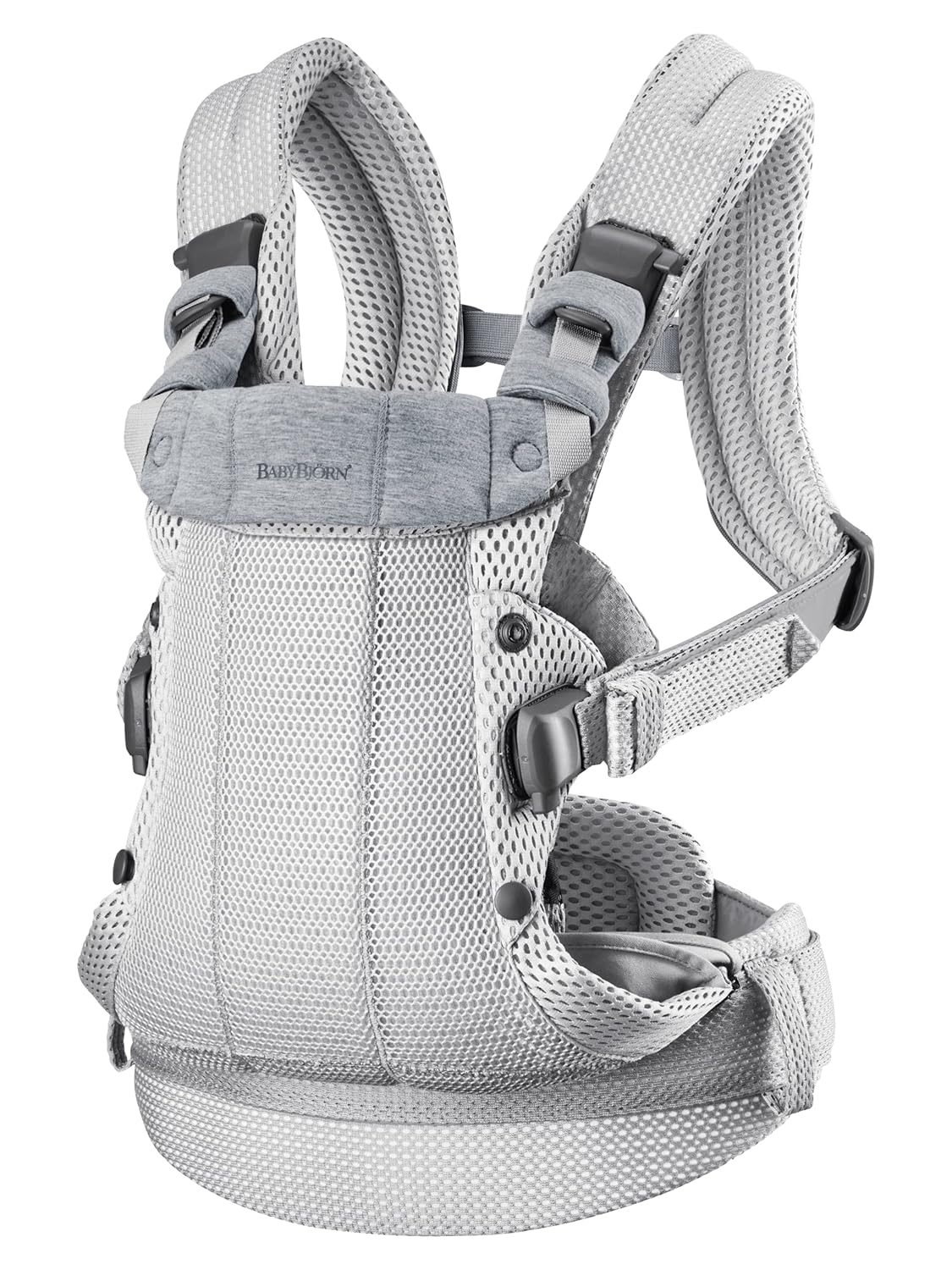 Детская переноска BabyBjorn из 3D-сетки |   Эргономичный дизайн 3-в-1 для новорожденных и малышей (от 7 до 40 фунтов)