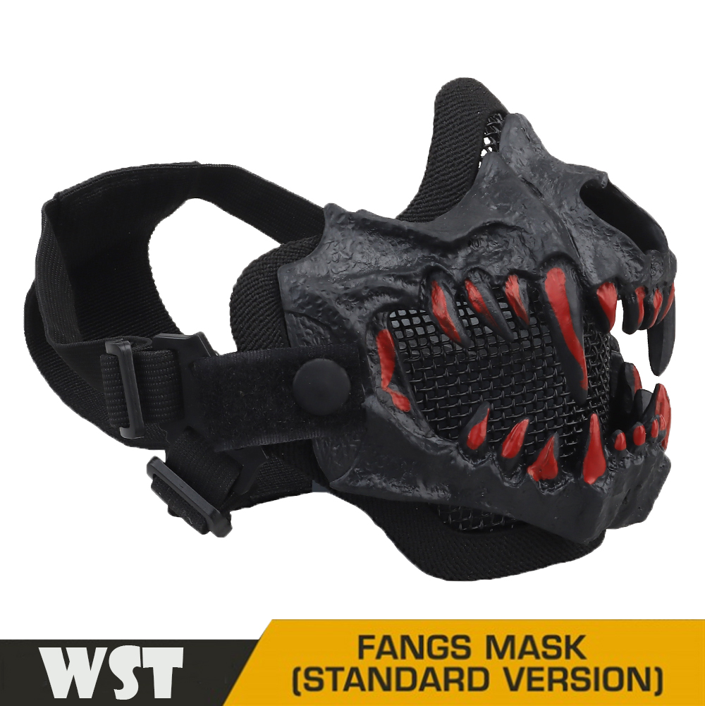 Airsoft máscara facial paintball malha de aço protetora respirável metade máscaras militar tiro cs wargame halloween cosplay adereços