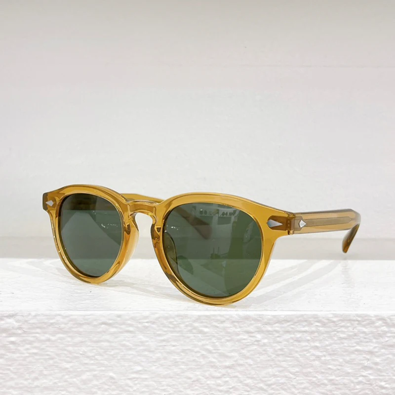 Lemtosh Maydela-Óculos Oval Vintage para Mulheres, Óculos Acetato, Óculos Polarizados Luxo