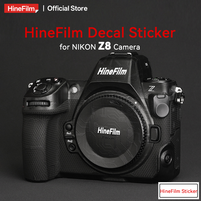 Film de protection Hinefilm pour appareil photo Nikon Z8, autocollant premium pour Nikon Z 8, film protecteur pour appareil photo NikonZ8, film de protection enveloppant
