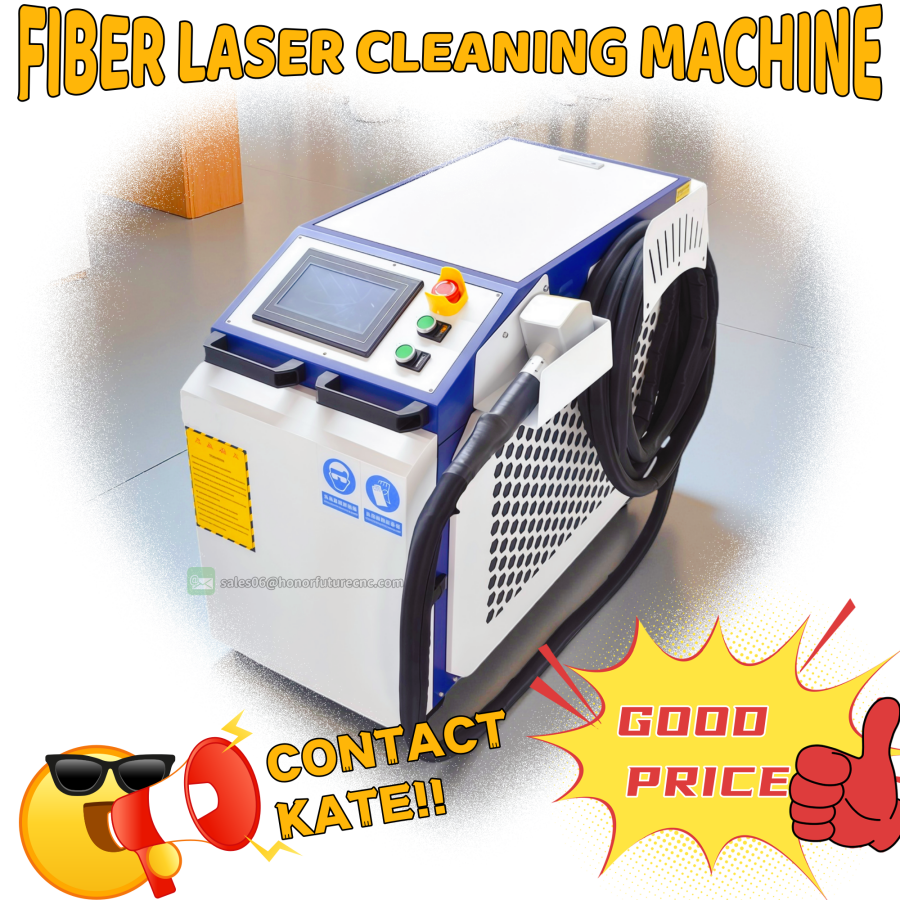 เครื่องทำความสะอาดด้วยเลเซอร์ 3 in 1 กำลังไฟ 3000 วัตต์ สำหรับกำจัดสนิมและคราบน้ำมันบนพื้นผิวโลหะ
