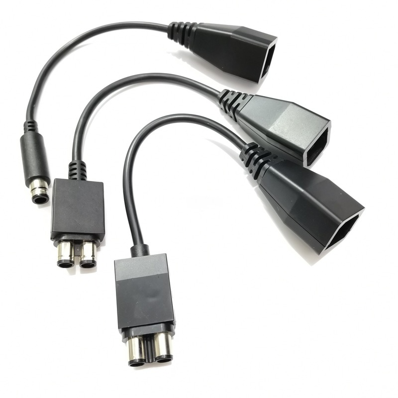 Para microsoft xbox 360 para xbox slim/one/e adaptador de alimentação ac conversor cabo de transferência acessórios
