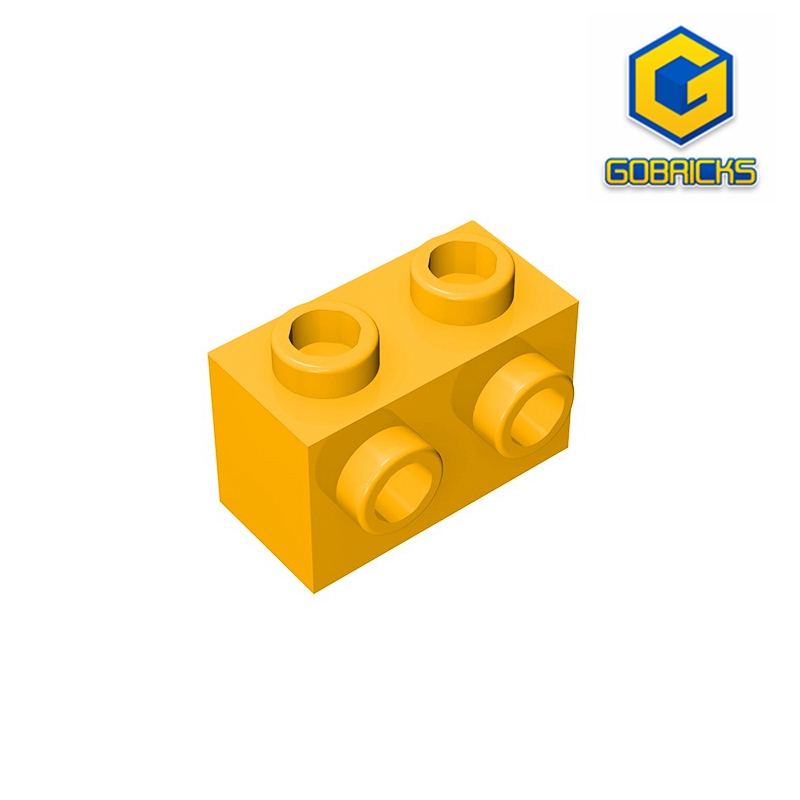 Gobricks GDS-634อิฐ1X2 W. 2ปุ่มเข้ากันได้กับ Lego 11211เด็ก DIY การศึกษาบล็อกตัวต่อการวิเคราะห์