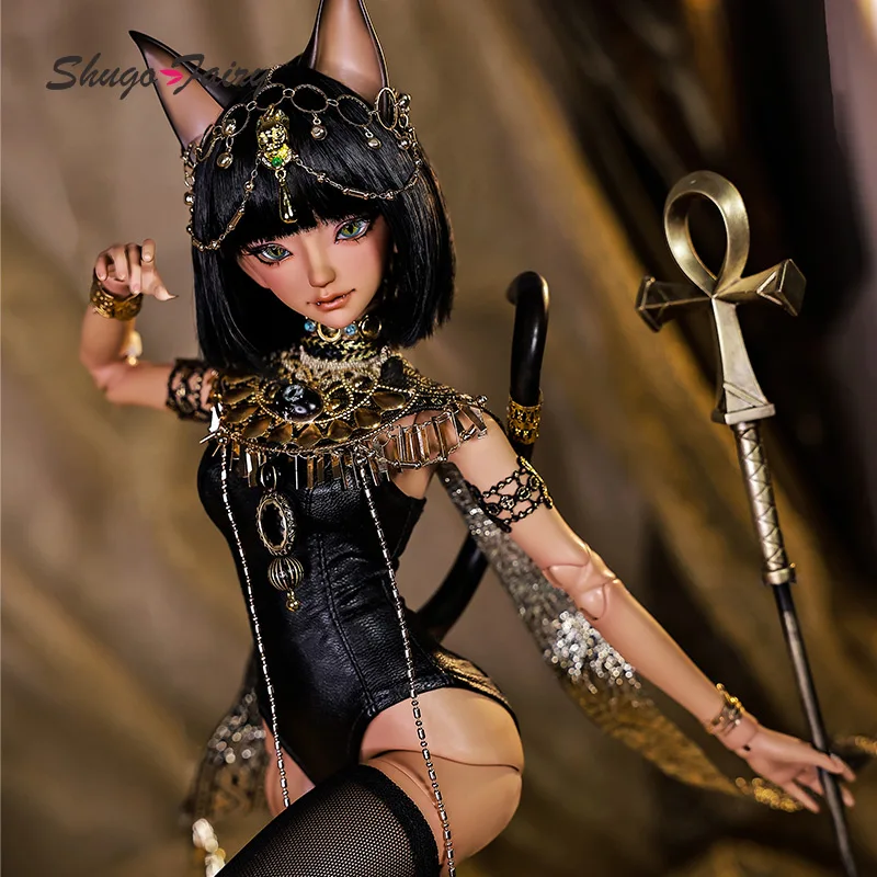 Shugafairy ตุ๊กตา BJD 1/4สไตล์แฟนตาซีโบราณสไตล์การต่อสู้ที่ลึกลับลูกบอลที่มีคุณภาพสูงตุ๊กตาติดกันสำหรับเป็นของขวัญ
