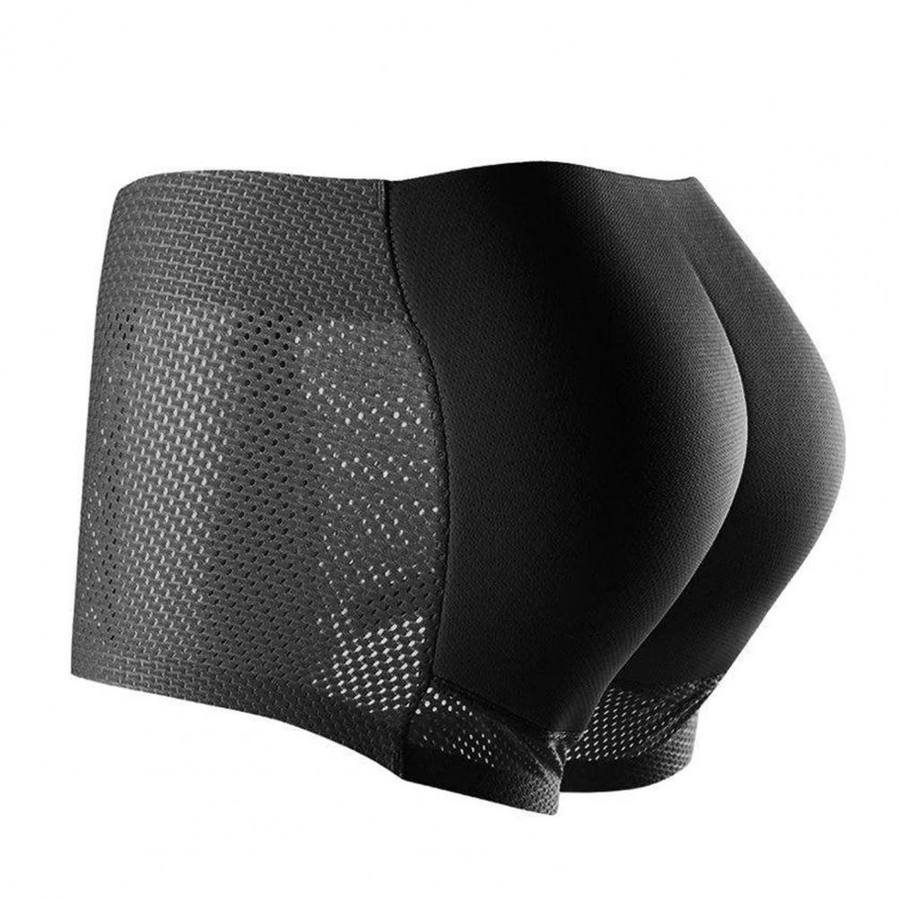 Butt Lift Shaper กางเกงขาสั้นกางเกง Breathable Men's Butt Lift Shaper กางเกงไม่มีรอยต่อพร้อม Hip Pad กางเกงขาสั้นเพิ่มเส้นโค้ง