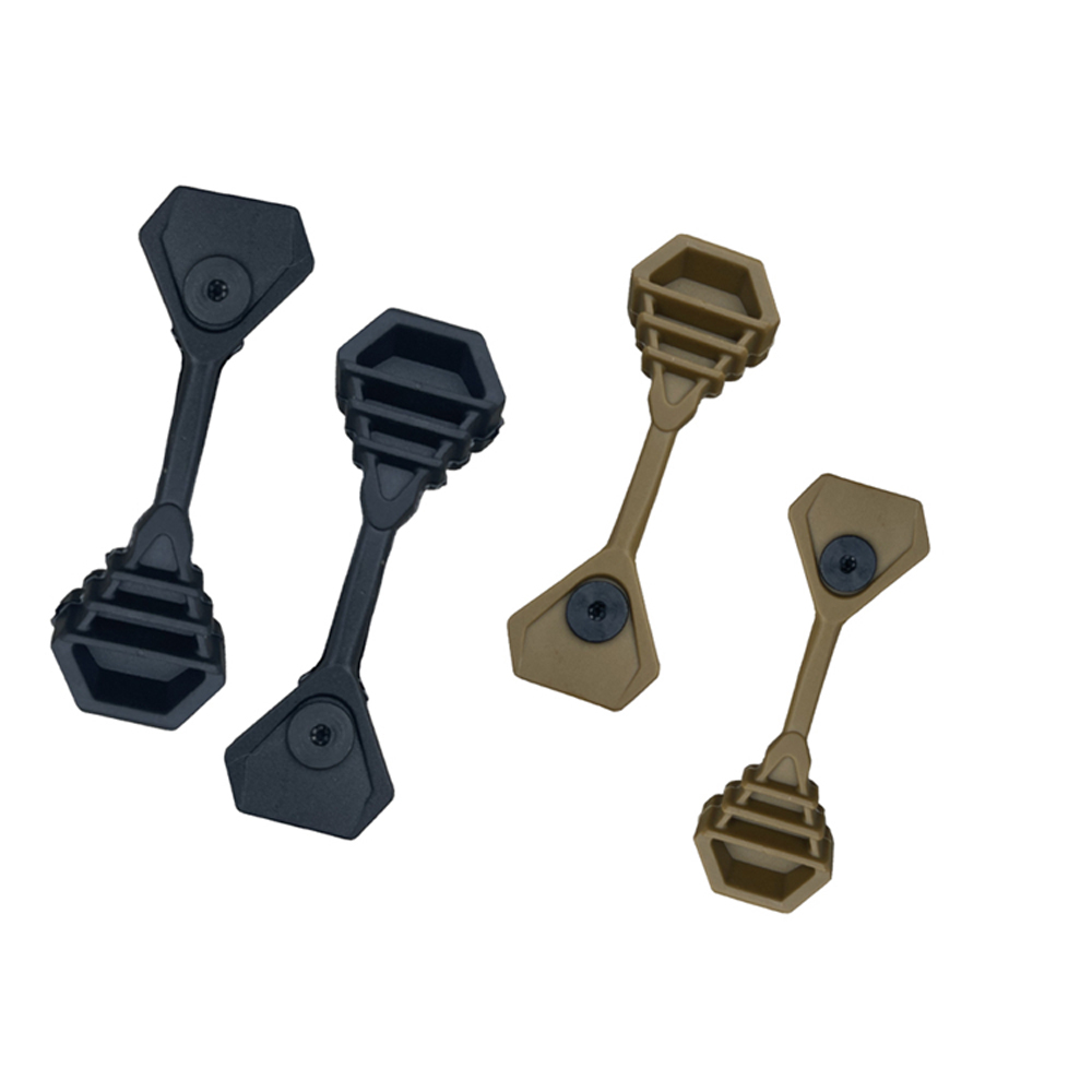 Tactical Rubber Adjustment Buckle Handle, sling Accessory Rubber Adjustment buckle Handle
