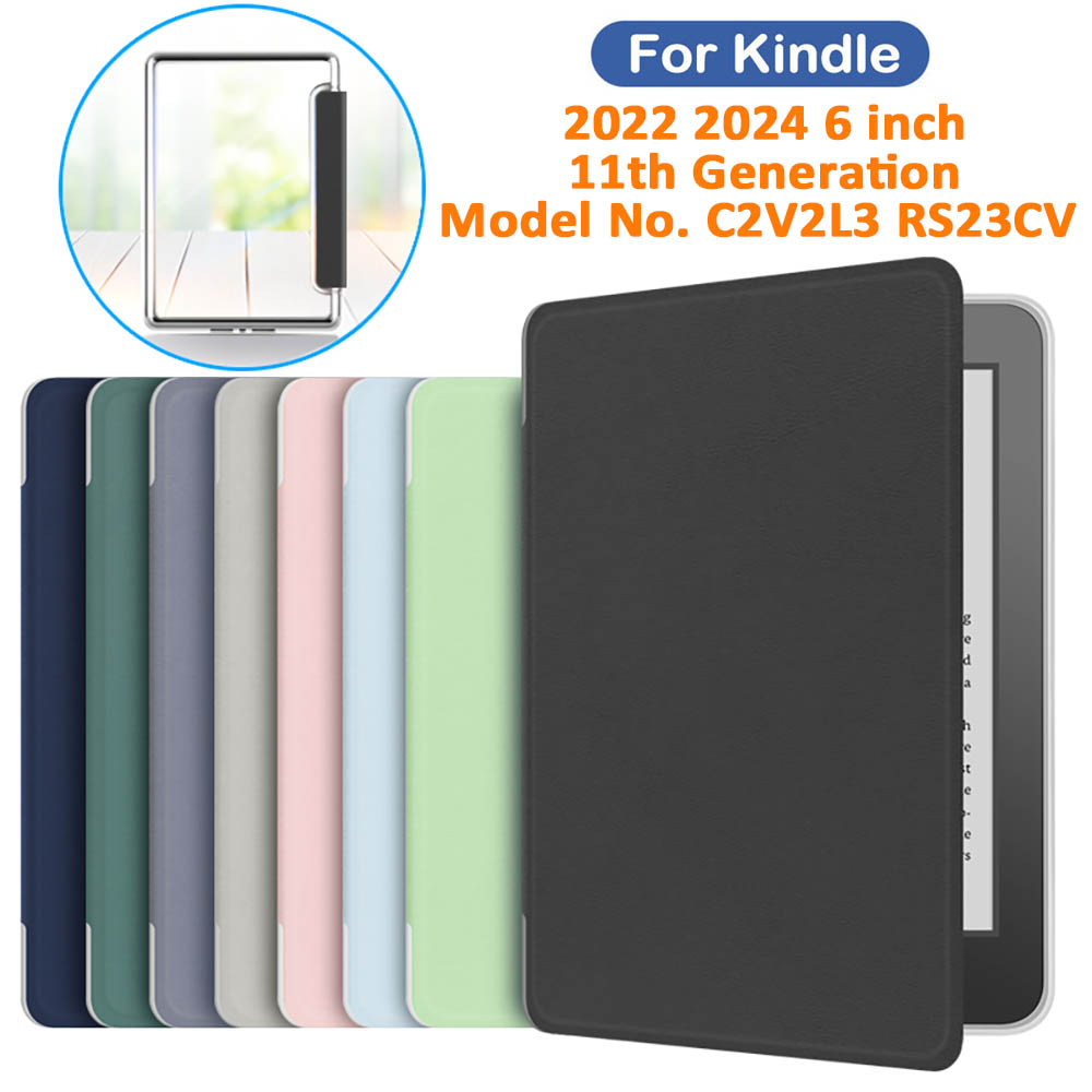 Акриловый чехол для Kindle 6-дюймовый 2022 2024 Выпуск модели 11-го поколения No. C2V2L3 RS23CV Защитный чехол 6 дюймов Аксессуары