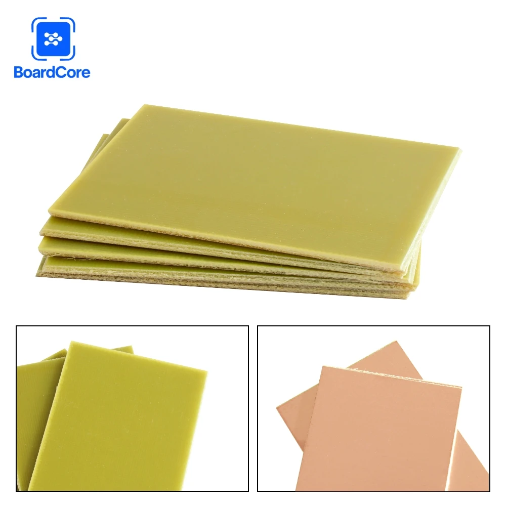 5/10 PCS PCB 5x7cm FR4 Einseitig Kupfer Verkleidet Platte Diy PCB Kit Laminat Platine 5*7cm IC DIY Kit