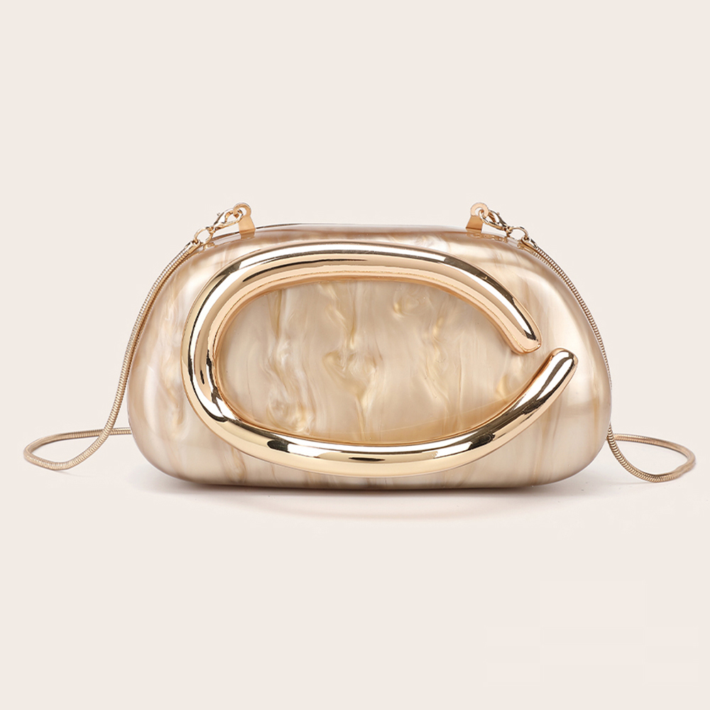 Modna torebka damska panna młoda metalowa złota damska luksusowa wieczorowa kopertówka bankietowa torebka ślubna na ramię Party torba typu crossbody