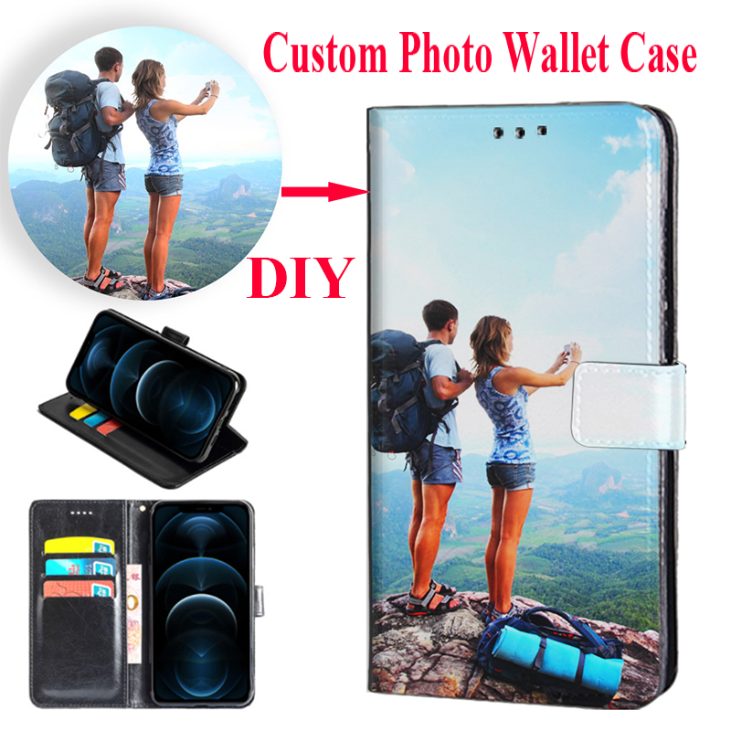 เคสหนังพับได้แบบกำหนดเองสำหรับ Samsung Galaxy S25 FE S26 Pro S24 Ultra S23 S22 Plus Note 20 10 Pro พร้อมพิมพ์รูปภาพ