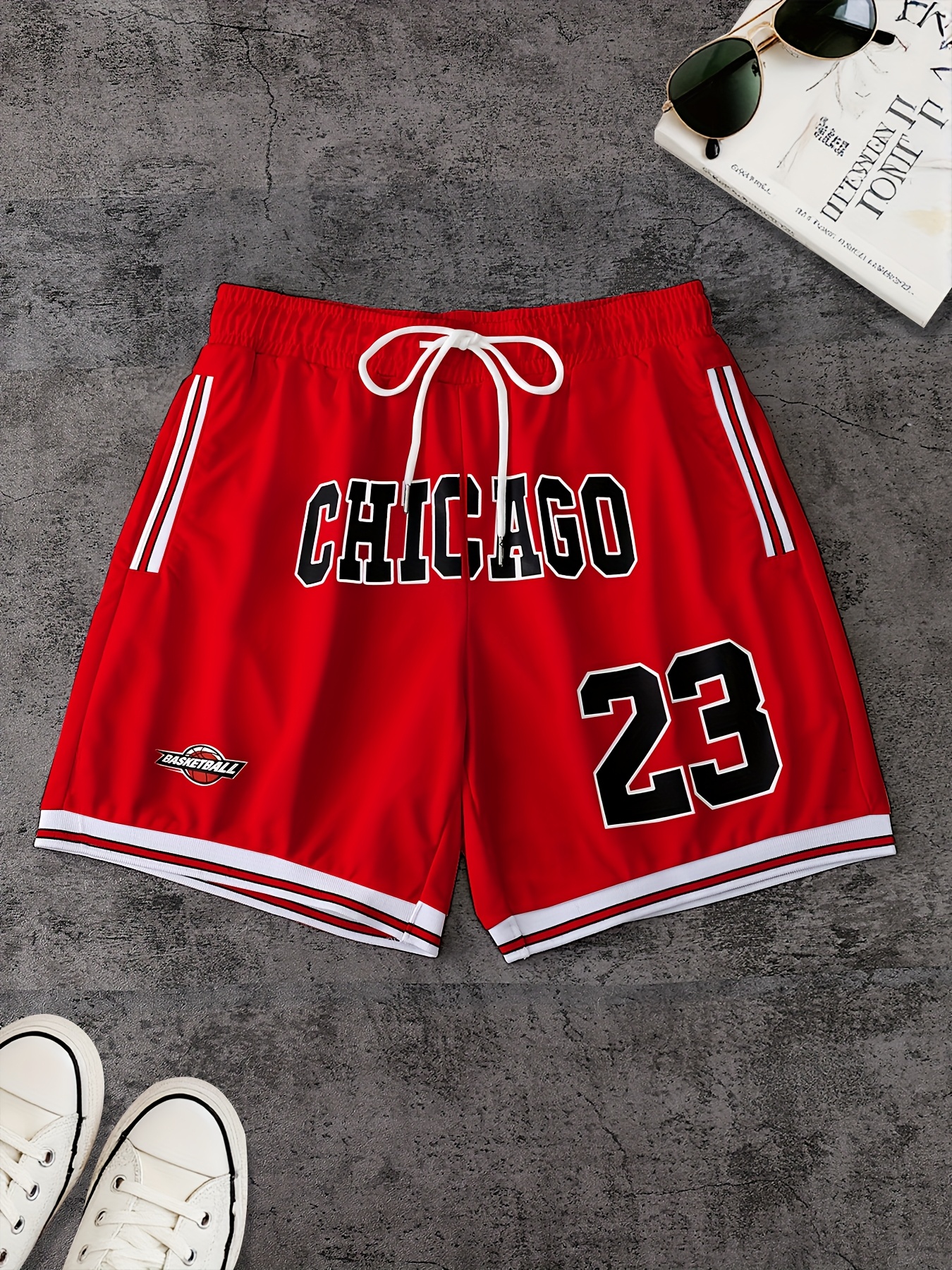 Os novos shorts masculinos com estampa de letras 3D de verão 2025 são casuais, elegantes, macios, confortáveis e leves