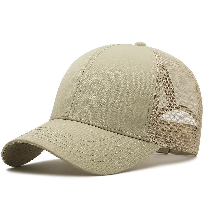 Bonés de beisebol de malha rápida para homens e mulheres, chapéus snapback, cabeça grande, ajustáveis, plus size, verão, 56-60cm, 61-65cm