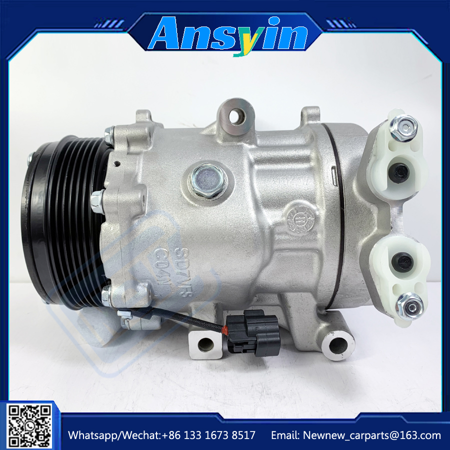 Компрессор кондиционера AC для Changan CS75 CS55 C301 CS95 8103100-BH01 8103100BH01 Sanden 1058 6PK SD7V16