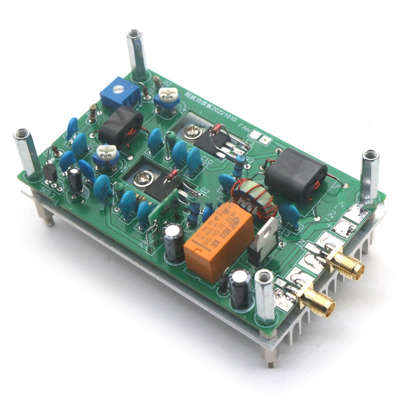 Placa amplificadora de onda corta, 30W, 3-28MHz, CW, SSB, lineal, RF, HF, Radio HAM, estación de onda corta, 7M, 13,56 M, RFID