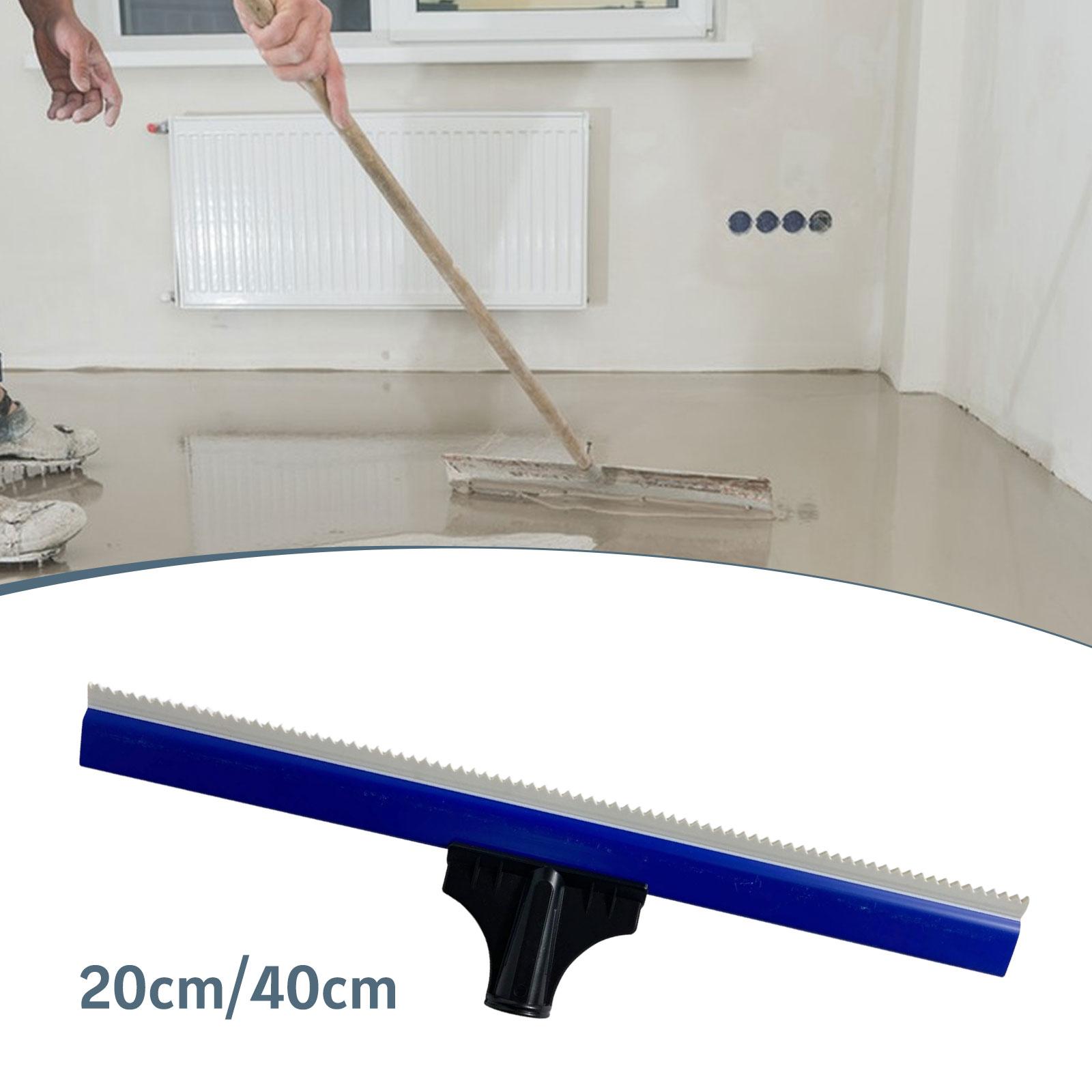 Squeegee for Epoxy Floor Toothed for Applying Floor Epoxy Serrated Notched Cement Painting Coating Tool Ergonomic Lightweight