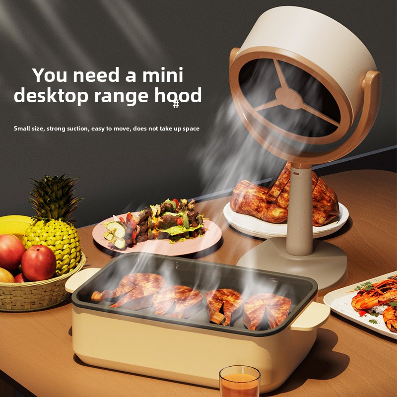 Range Hood Desktop Mini Range Hood Household Large Suction Convenient New Small Hot Pot Range Hood