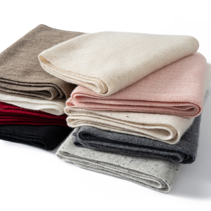 KOIJINSKY Nieuwe 100% Cashmere180*30 vrouwen Gebreide Sjaal Herfst Zachte Effen Sjaal Winter Warm Effen mannen Sjaal