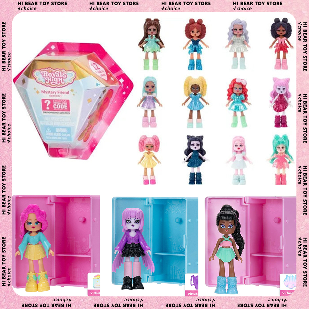 Boneka Fashion Fairy High Fire Royale 3 Inci, Figur Aksi Mini, Koleksi Boneka, Dekorasi Meja, Mainan, Hadiah untuk Penggemar