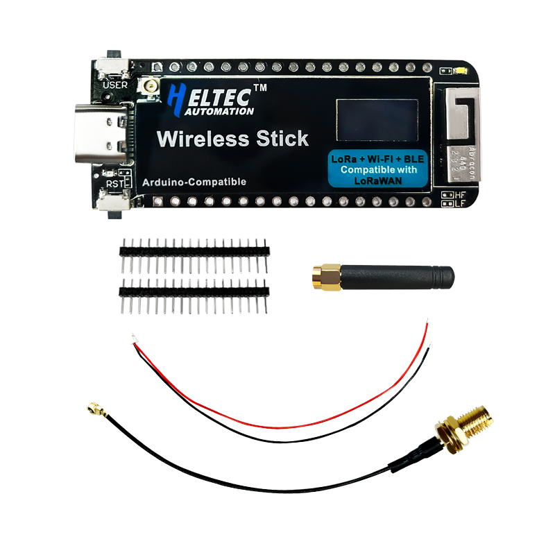 Heltec Meshtastic Esp32 LoRa Development Board Wireless Stick V3 Wifi Bluetooth mit Oled-Display für IoT 433HMZ/868MHZ/915MHZ