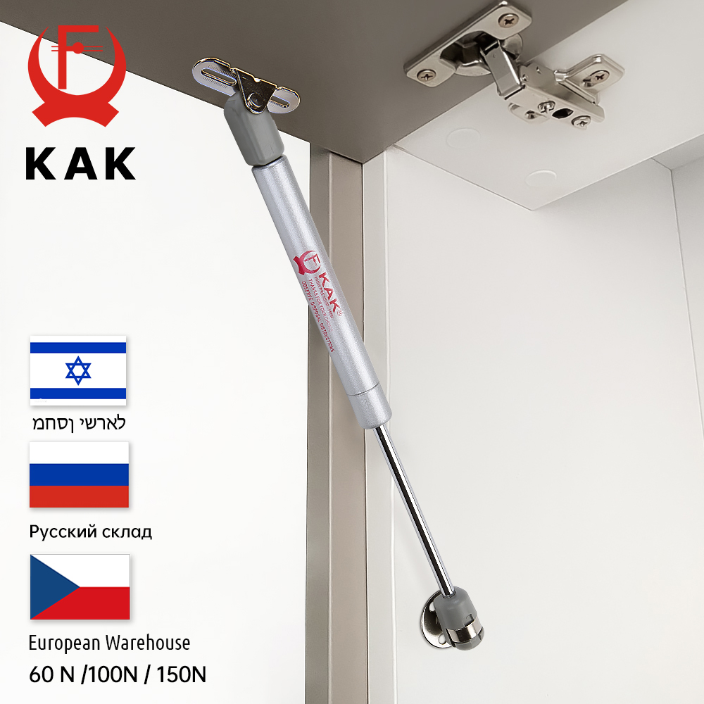KAK 4 Pack 6Kg 10Kg 15Kg Gas Spring Cabinet Engsel Tembaga Core Pintu Lift Support Hidrolik Dapur Lemari Pintu Engsel Hardware