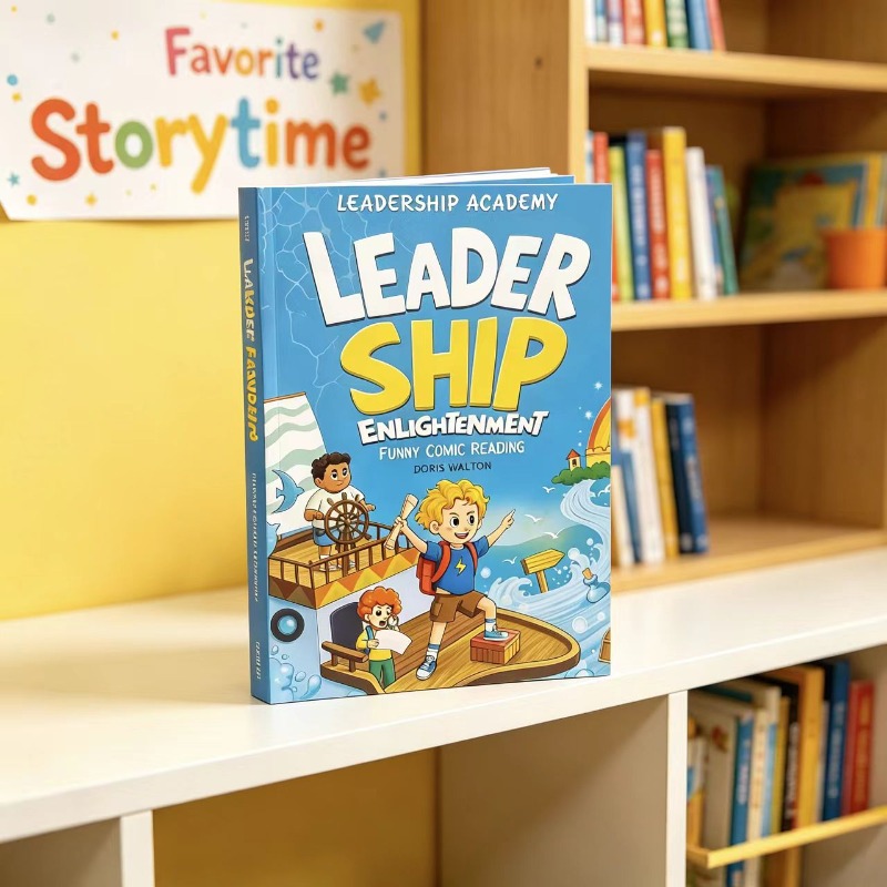 Leadership Enlightenment Funny Comic Reading Book for Kids Leadership Academy Educational Storybook for Children
