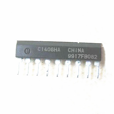 10 Uds UPC1406HA C1406HA SIP-9 circuito integrado de Chip reductor