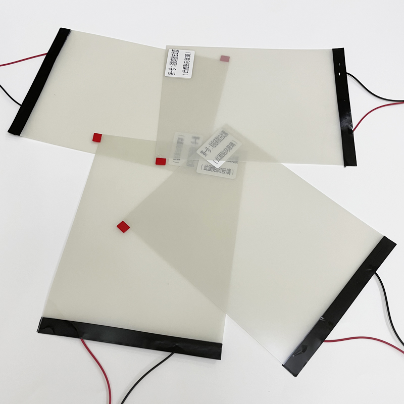 PDLC película inteligente ventana de vidrio tinte negro eléctrico para oficina DSG con fuente de alimentación del coche prueba de pantalla de proyección trasera control remoto