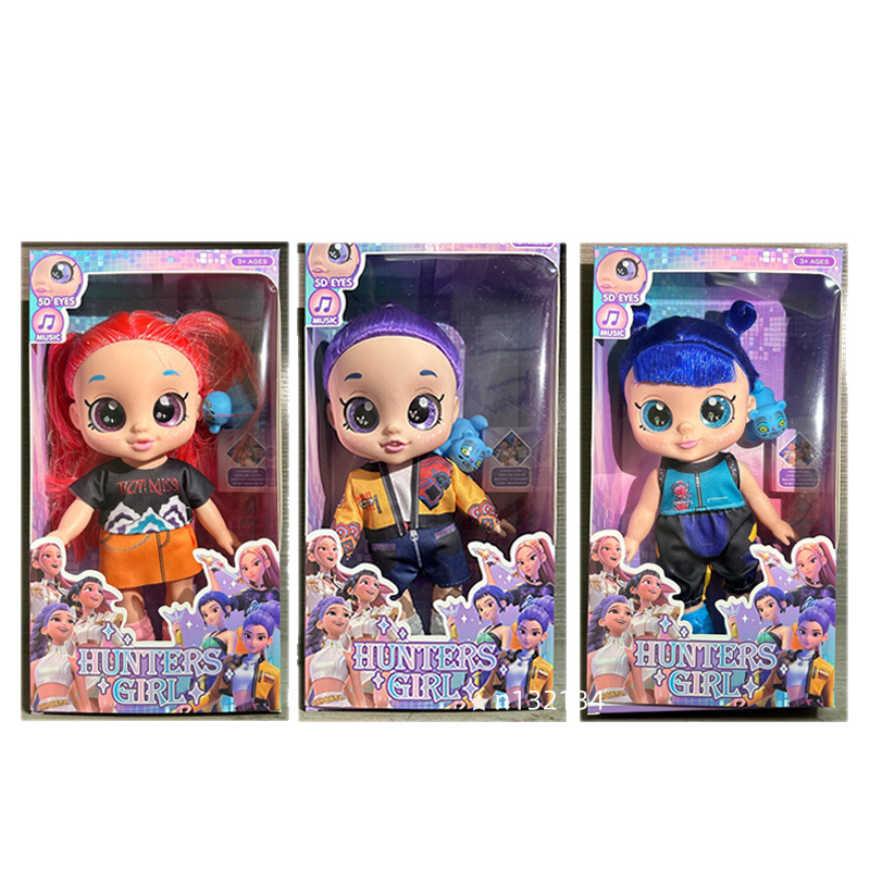 Neue 10-Zoll-K-POP-Puppe, neuwertig, mit 5D-Augen, Musik, Vinyl, Tigerstatue, Modekollektionsspielzeug, Fan-Geschenke. Anime-Figur