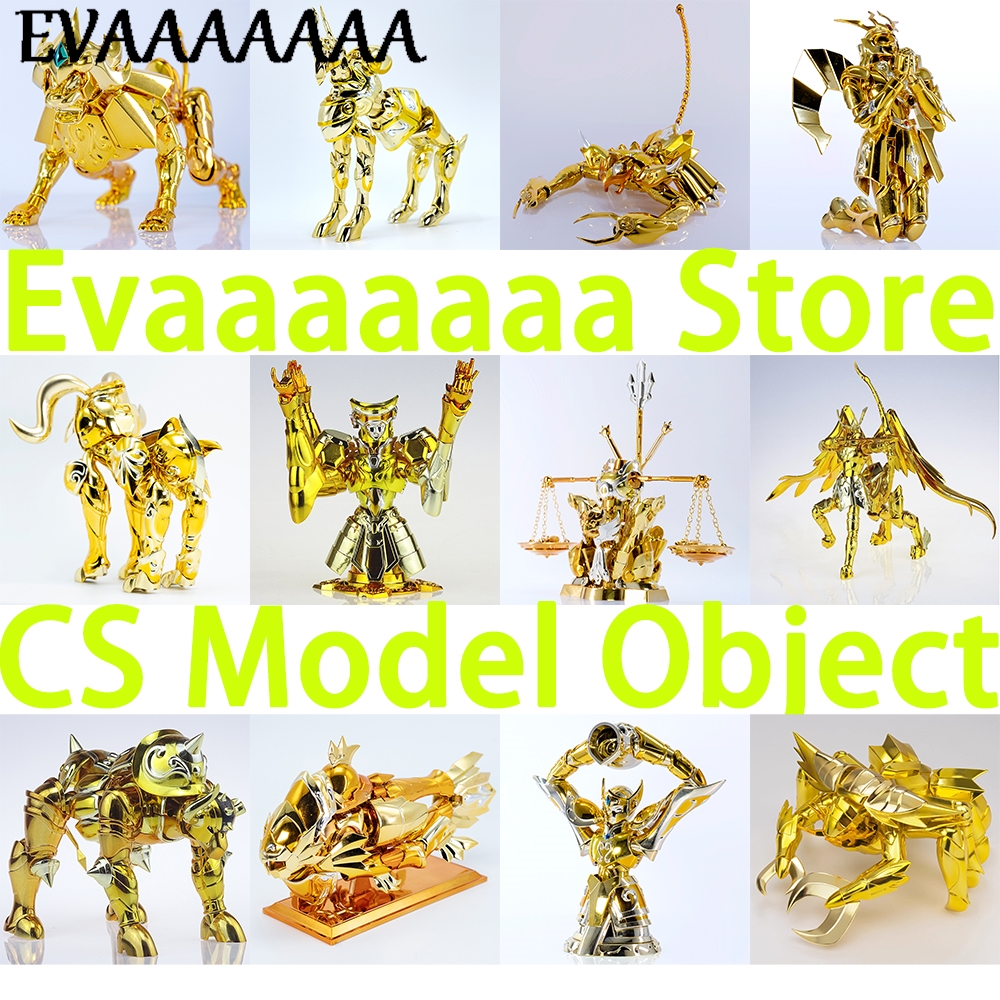 CS Saint Seiya Myth Cloth EX Dohko Boogschutter Stier Tweelingen Camus Shura Maagd Object/Totem Knights of Zodiac Saint Model Speelgoed