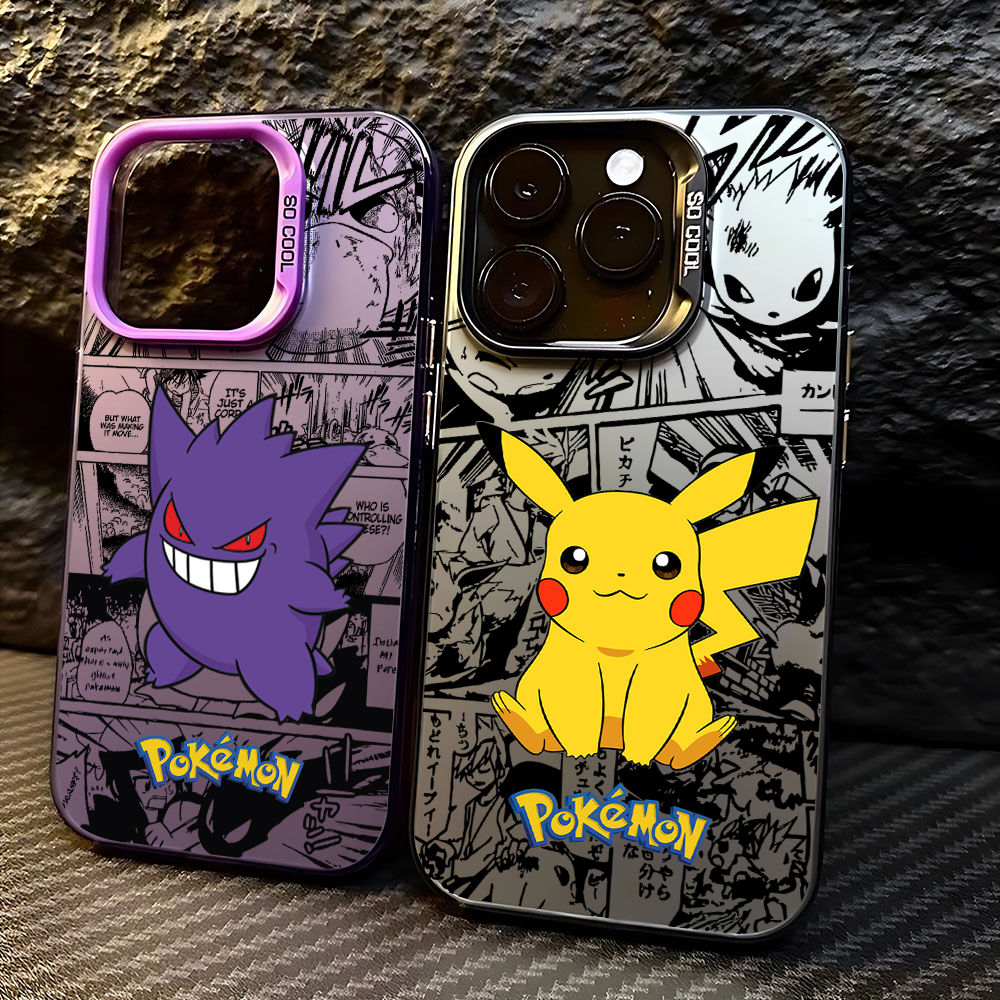 Cartoon P-Pokemon Telefoon Case voor Samsung Galaxy A16 A06 A35 A55 A25 A05S A15 A56 A54 A36 A34 A24 A26 A14 A05 A04 4G 5G Matte