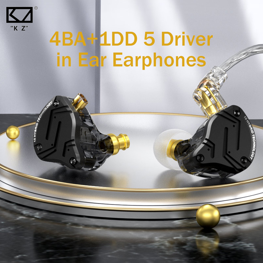 KZ ZS10 PRO X HIFI Bass Metal Hybrid In-ear Earphone Sport Noise Cancelling Headset Earbuds