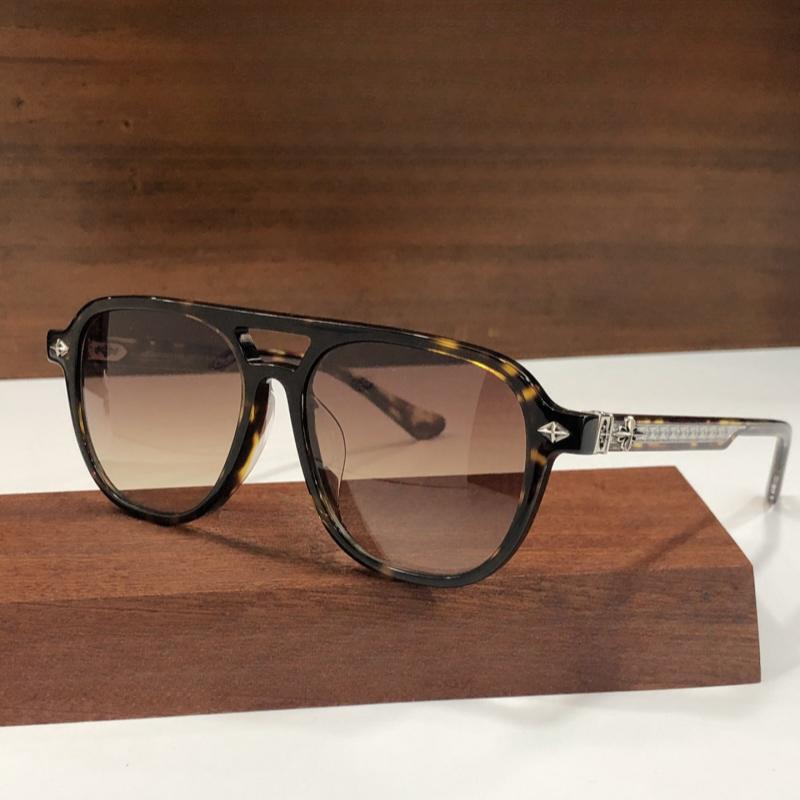 Moda popular acetato piloto óculos de sol para homens e mulheres ch8167 punk marca design personalizado miopia prescrição óculos de leitura