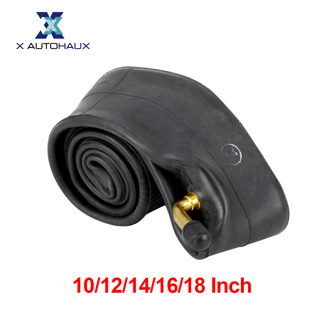 X Autohaux велосипедная внутренняя труба 10/12/14/16/18 дюймов изогнутый клапан США шина для велосипеда 2,125/2.5 ширина велосипедная резиновая труба для велосипеда