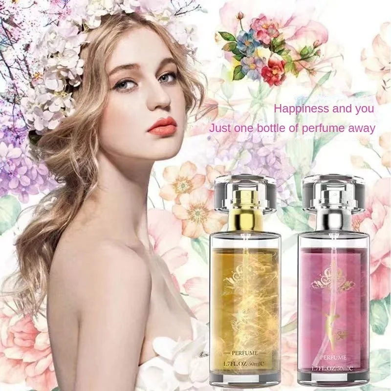 50ml perfume de feromônio de longa duração perfume spray feromônio aromaterapia perfume espumante para homem e mulher