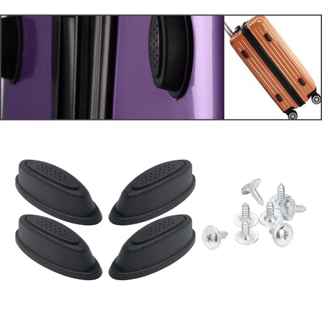 Pegs plásticos do pé para a bagagem, acessórios da bagagem, base de bagagem, sacos, acessórios da mala, base plástica