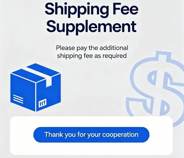 Dedicated For Fees, Please Ship With Additional Shipping Fees