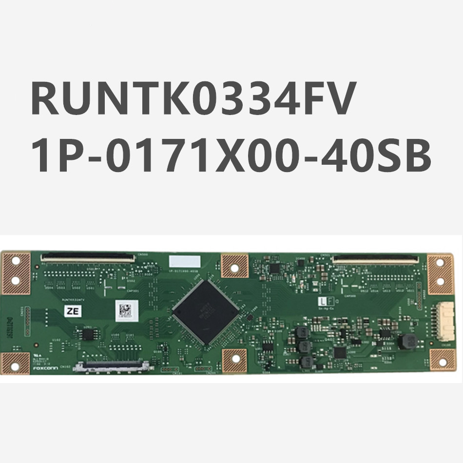 Placa lógica T CON, para LCD-60TX4100A, RUNTK0334FV, ZA ZS, 1P-0171X00-40SB, 70uk6500plb, lc-60ul7652k, 60SU575A