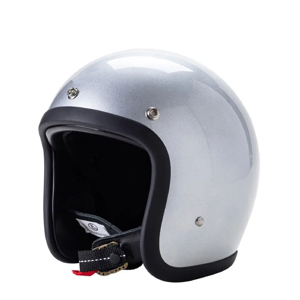 Casco TT & CO serie 500TX, casco de motocicleta Retro de forma pequeña, casco de cara abierta, estilo japonés, estilo coreano, motocicleta de perfil bajo