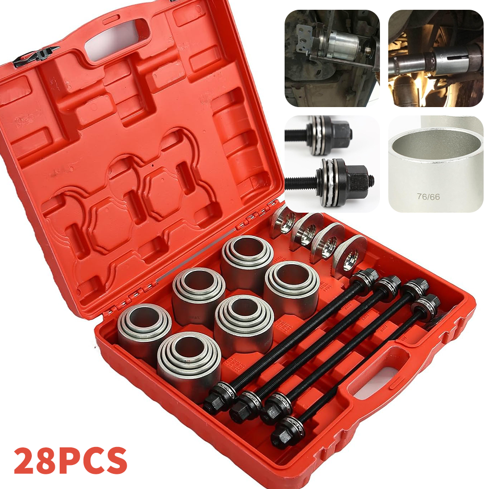 Kit d'outils universels pour enlever les douilles et les roulements, 28 pièces, pour la réparation automobile, l'entretien automobile