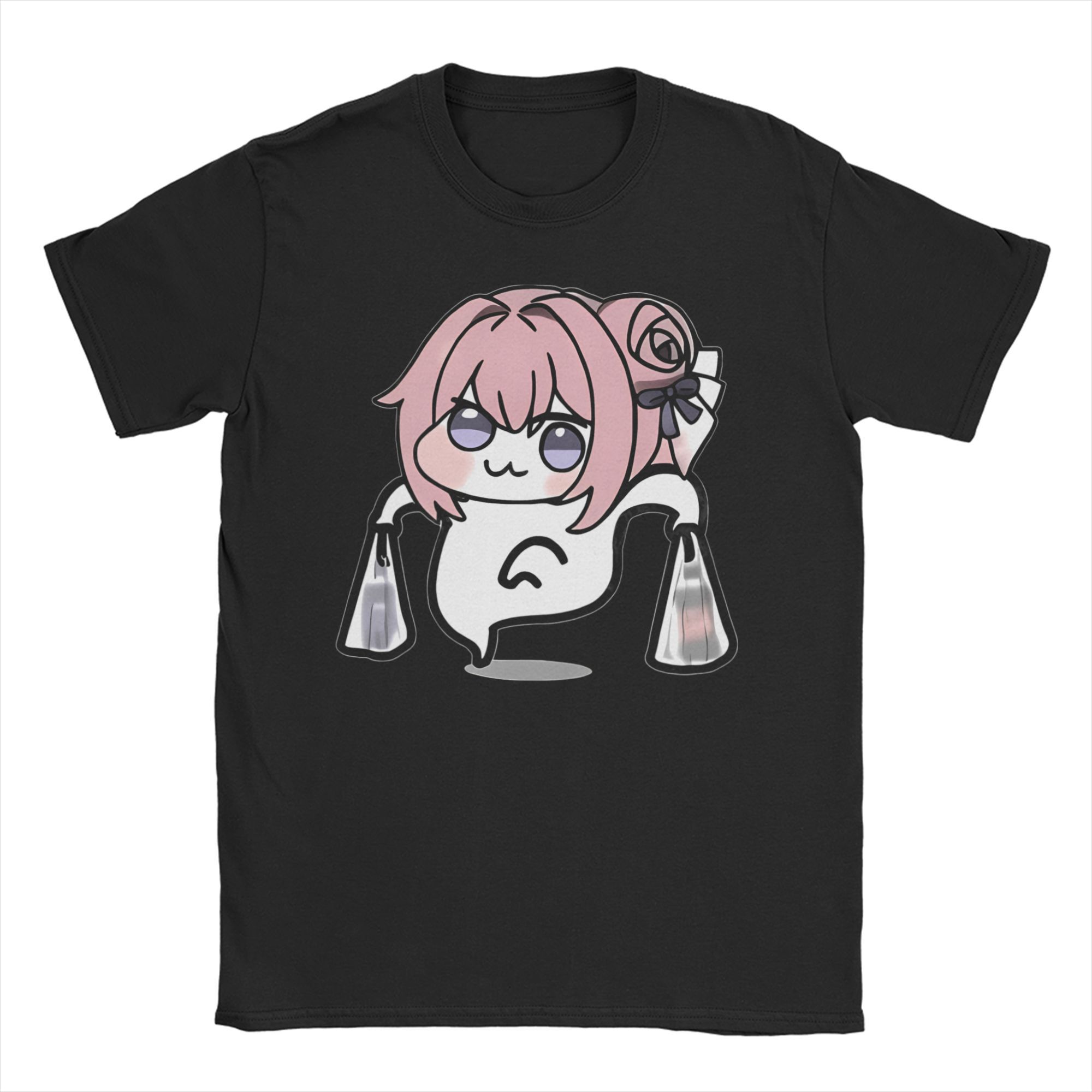 Moda Nuovo Doro Meme Nikke per Uomo Donna T-shirt Anime Gioco Divertente Tee Shirt Manica corta Girocollo T-shirt in cotone stampato vestiti